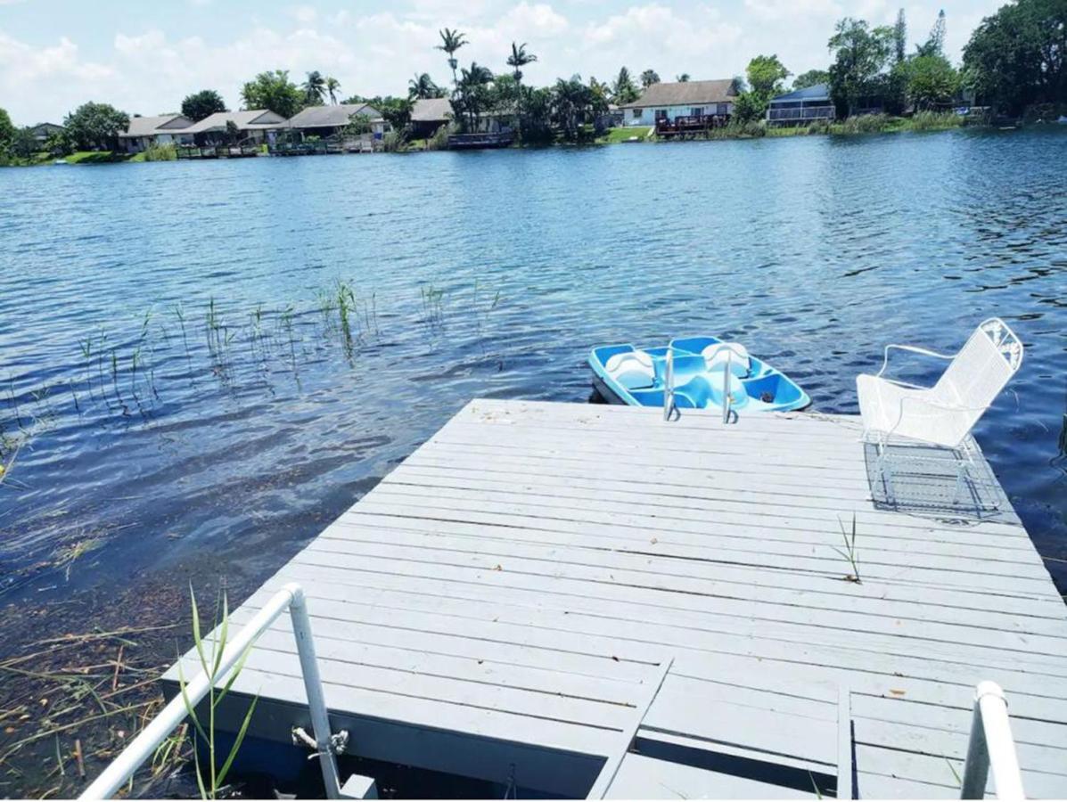 Lake Life - 3 2 Lake House Near Hardrock Casino Villa Fort Lauderdale Exterior foto