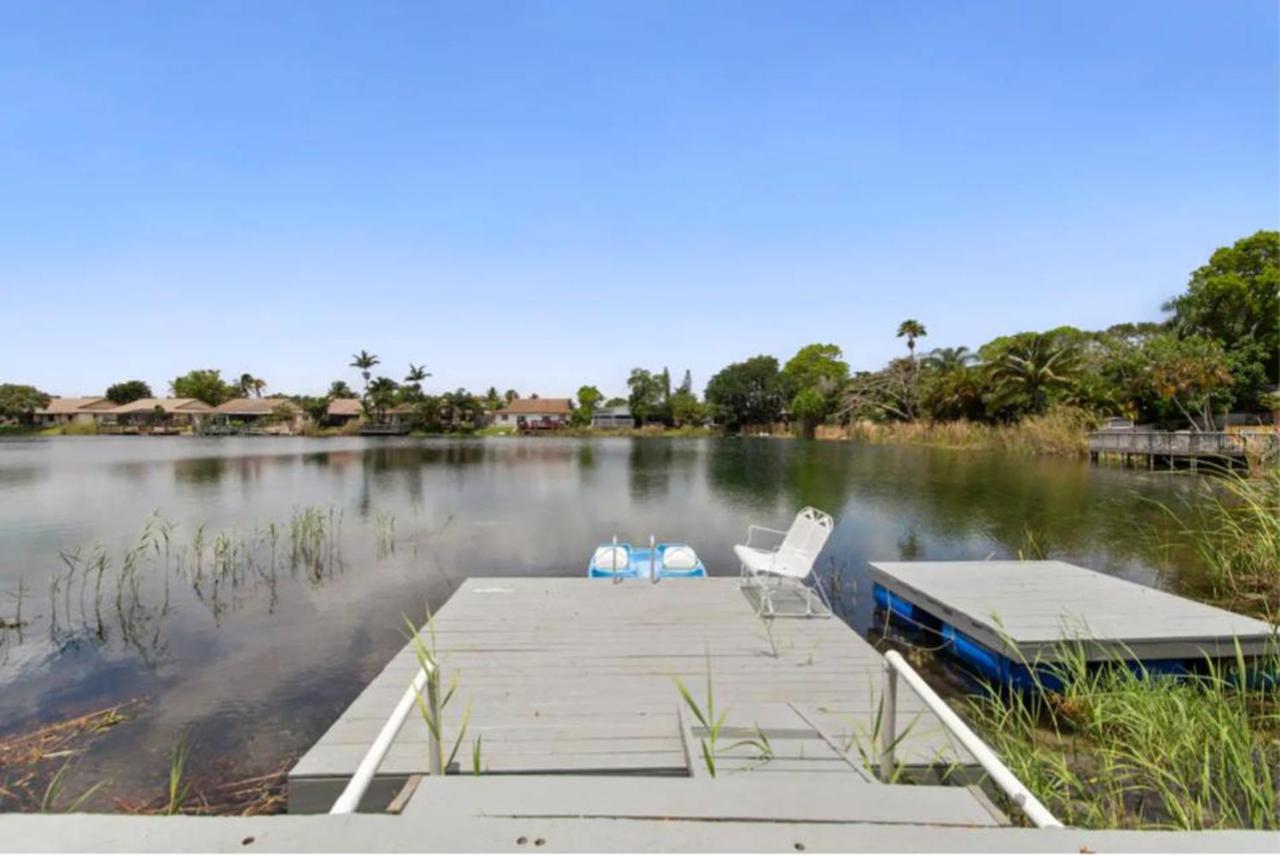 Lake Life - 3 2 Lake House Near Hardrock Casino Villa Fort Lauderdale Exterior foto
